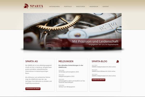 Dynamix theme site design template sample