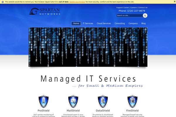 Challenge theme site design template sample