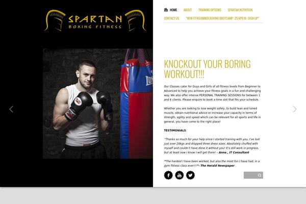 Fitness theme site design template sample