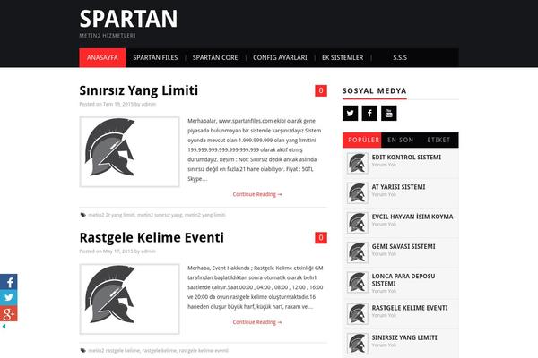 Hiero theme site design template sample