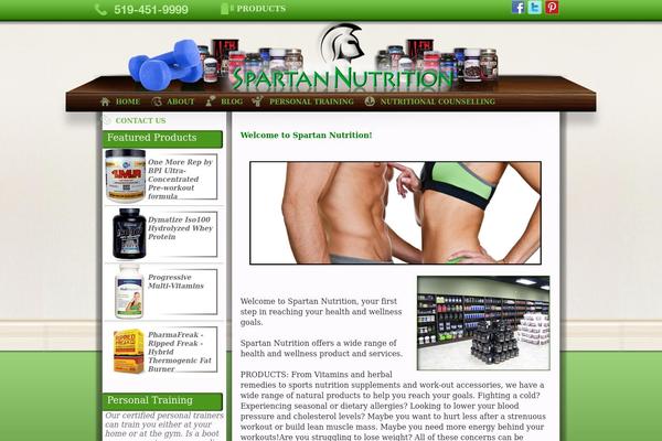 spartannutritioninc.com site used Tnp-wordpress