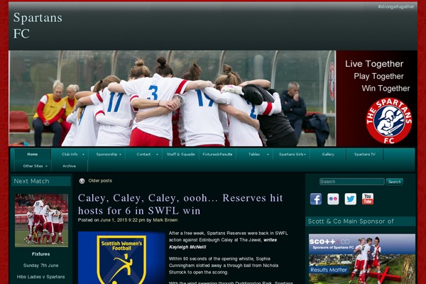 spartansfcwomen.com site used raindrops