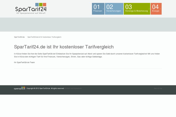 Openspace theme site design template sample