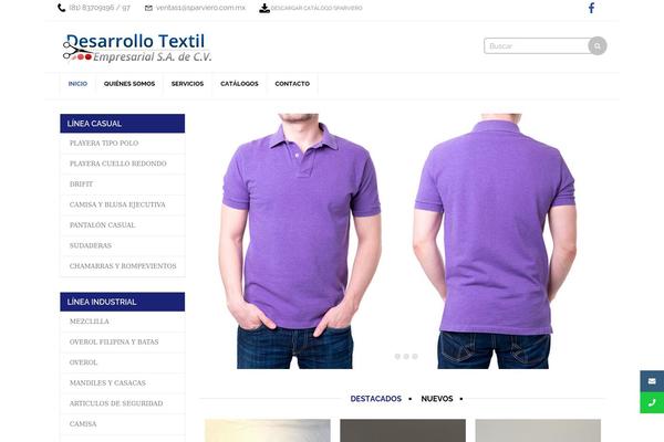 WooPress theme site design template sample