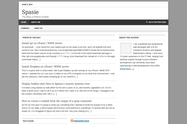 Site using Google Syntax Highlighter for WordPress plugin