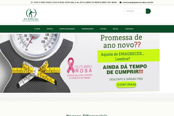Dream Spa theme site design template sample