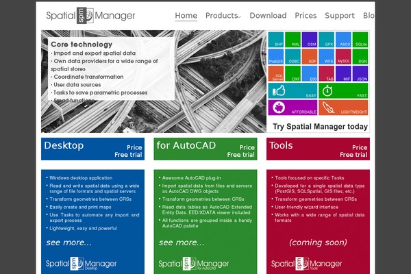 spatialmanager.com site used Spatial