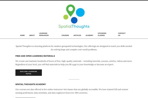 Promenade theme site design template sample