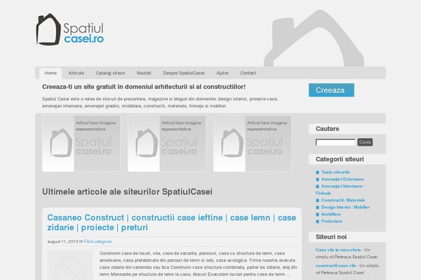 Custom Community theme site design template sample