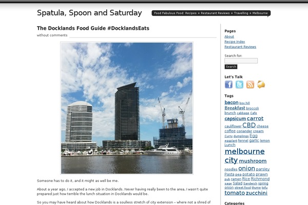 spatulaspoonandsaturday.com site used Recibo