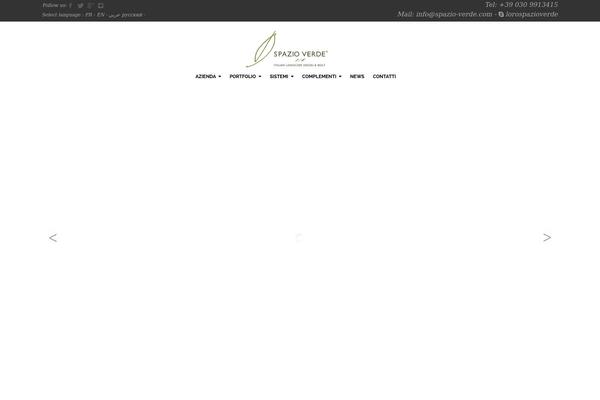 CONTRAST theme site design template sample