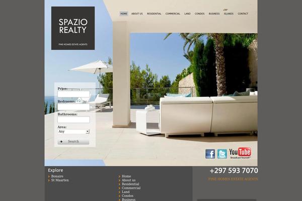 Denali theme site design template sample