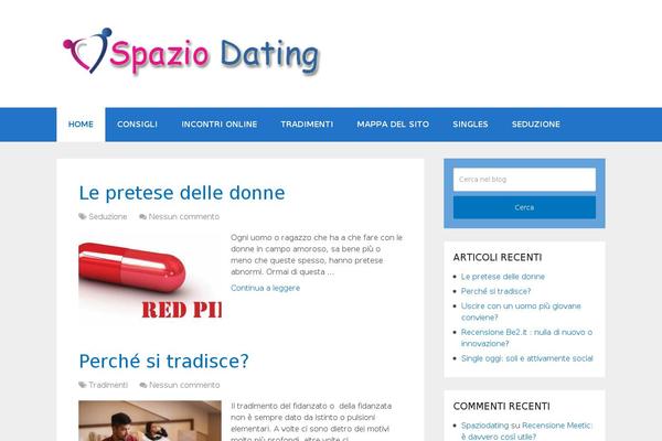 Neve theme site design template sample