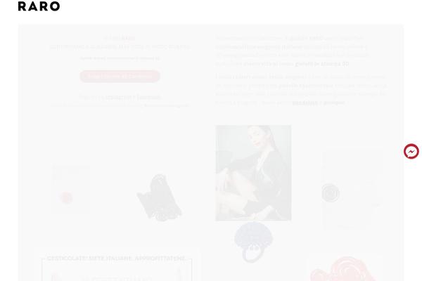 Site using Facebook-messenger plugin