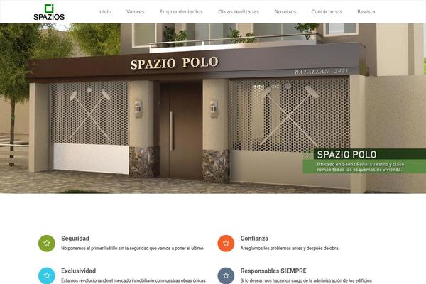 Site using Fancy Gallery plugin