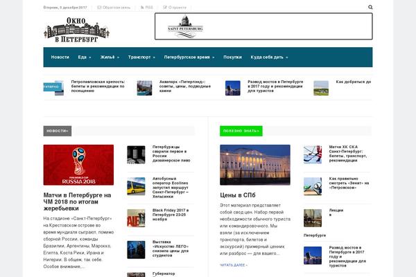 Site using Horizontal Footer Sitemap - Widget plugin