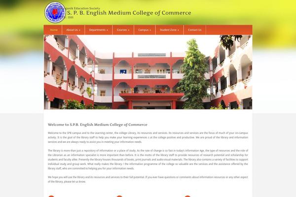 Grand College theme site design template sample
