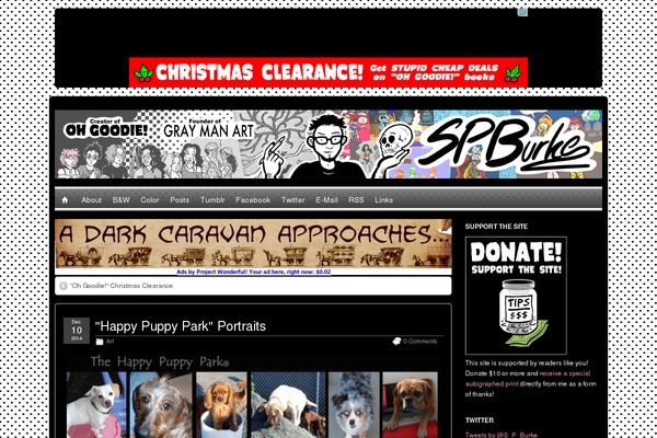 ComicPress theme site design template sample