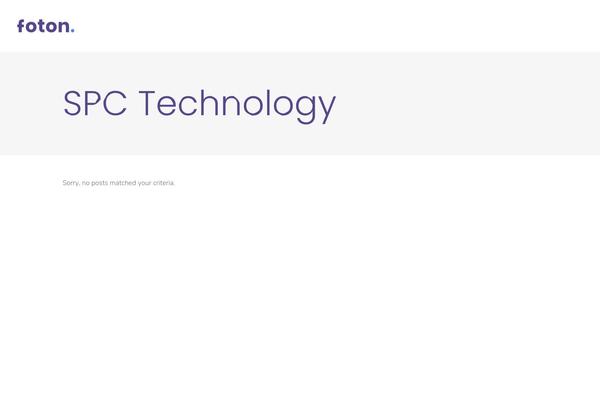 Foton theme site design template sample