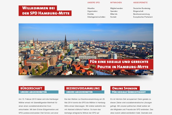 spd-hh-mitte.de site used Europa