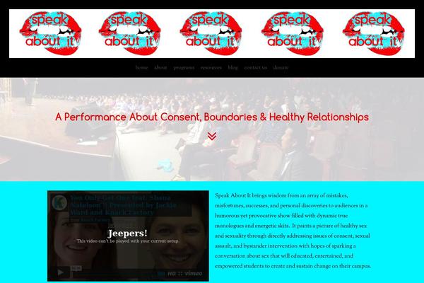 NonProfit theme site design template sample