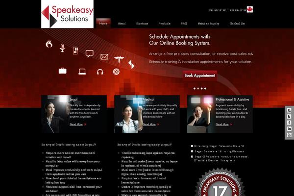 speakeasy theme websites examples