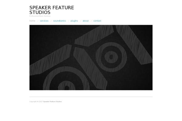 speakerfeaturestudios.com site used Oxygen