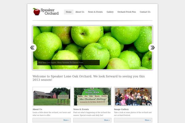 Simplicity theme site design template sample