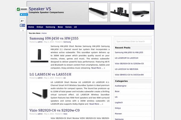 speakervs.com site used Neatwptheme
