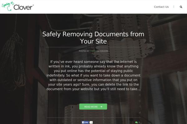 Spock theme websites examples