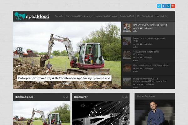 iMagPress theme site design template sample