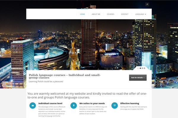 Mindup theme site design template sample