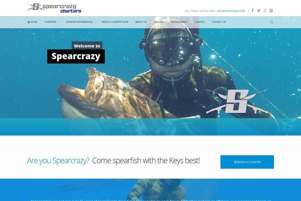 Marine theme site design template sample