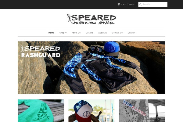 spearedapparel.com site used Maya