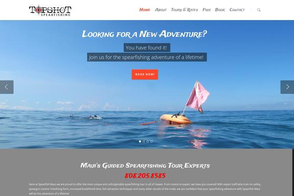 Site using Floating Menu plugin