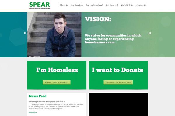 spear WordPress theme, websites list used spear theme spear theme websites examples