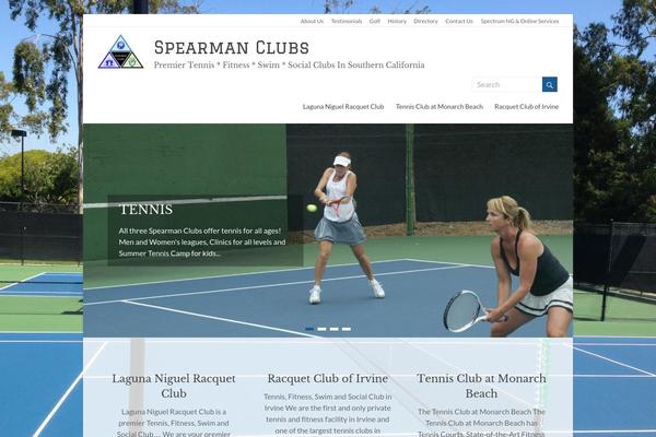 Spacious Pro theme site design template sample
