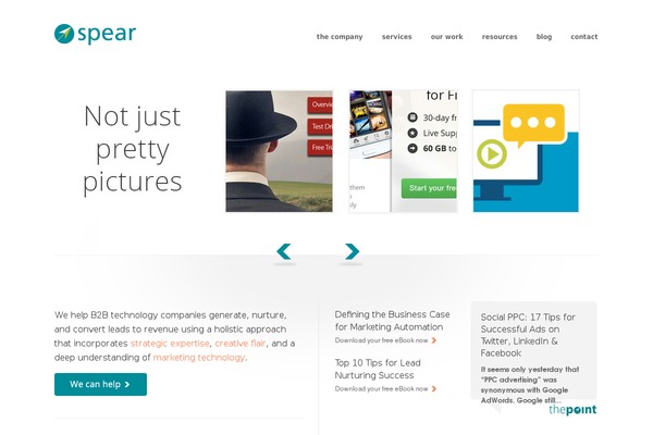 spearmarketing.com site used Polestar-child
