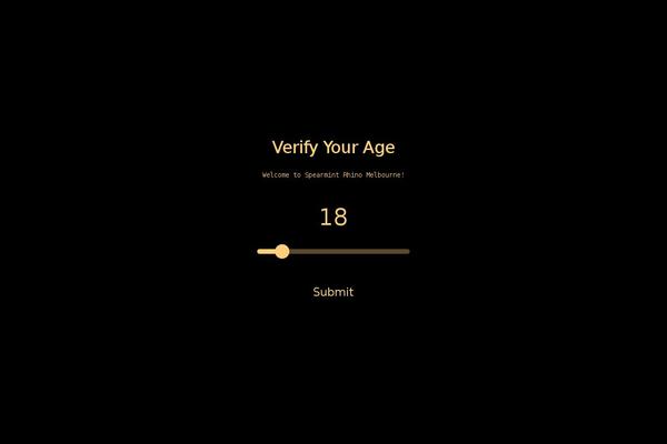 Site using Age-verifier plugin