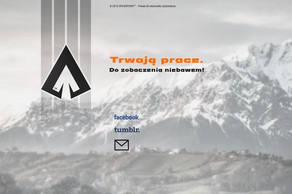 Supernova theme site design template sample