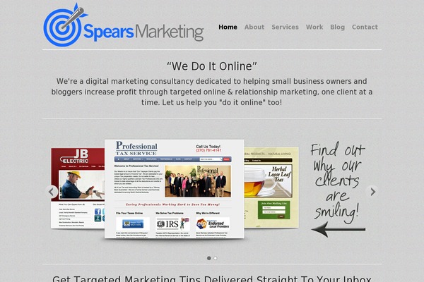 Site using Scroll Top plugin