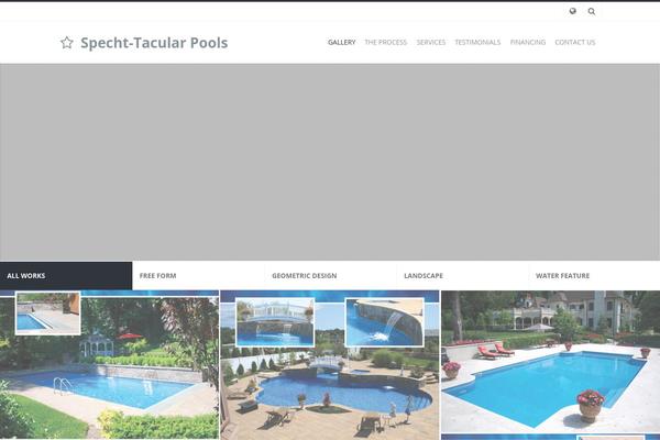 Slupy theme site design template sample