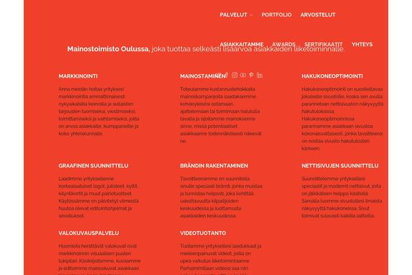 Jevelin theme site design template sample