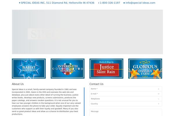 Astra Child theme site design template sample