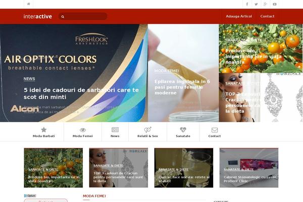 Mts_interactive theme site design template sample