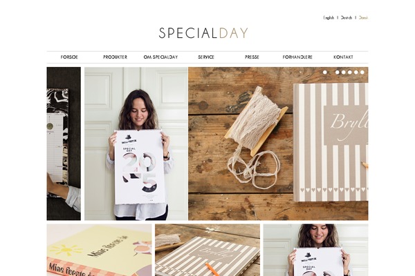 specialday.dk site used Specialday