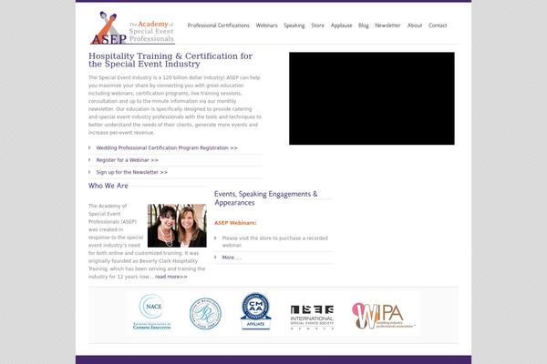 Efolio theme site design template sample