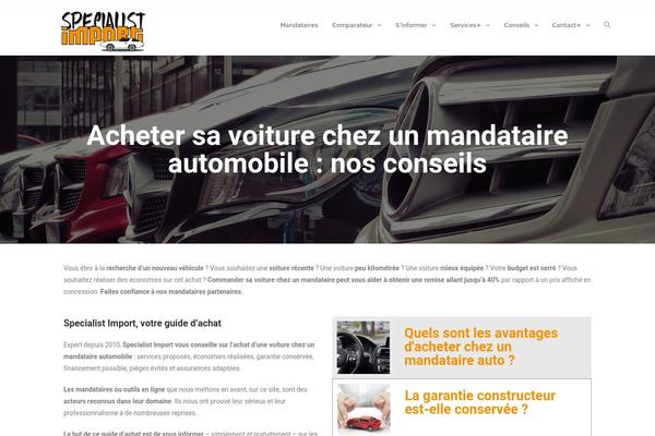 Oceanwp-child theme site design template sample