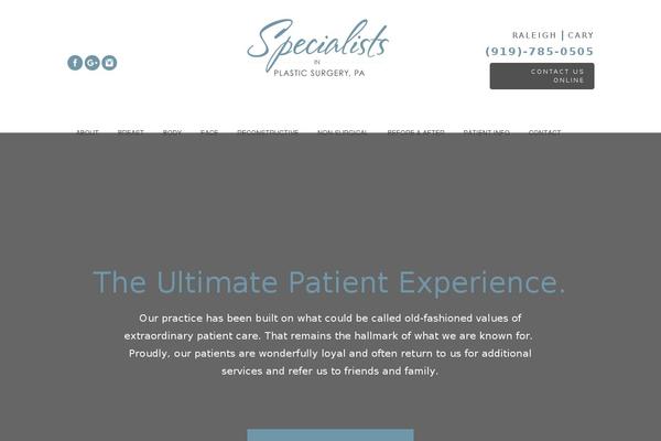 Site using WP_Showkase plugin