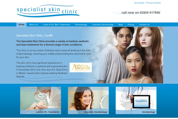 specialistskinclinic.co.uk site used Skinclinic